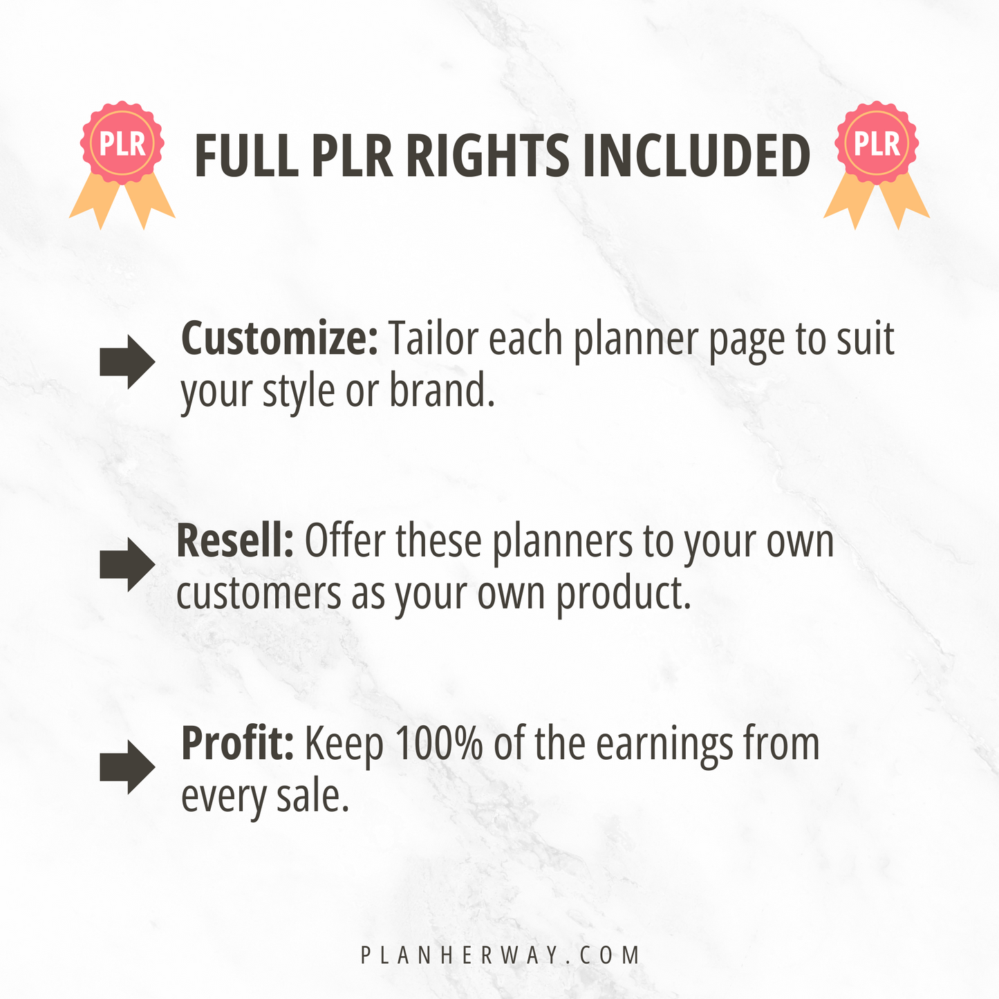 Price List Template Canva PLR | Editable Product Pricing List Printable